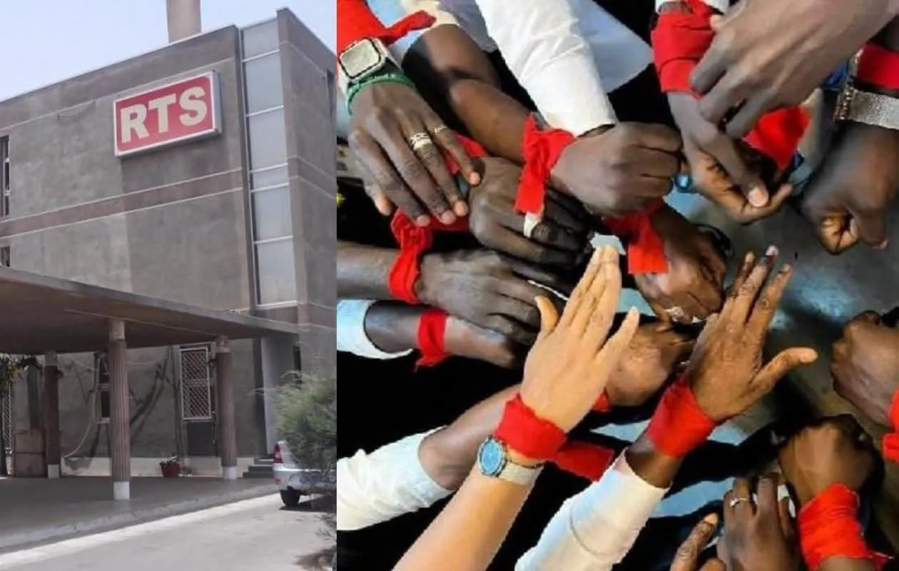 RTS: L'intersyndicale SYNPICS-SYNPAP nangu mot d'ordre grève bi ak boycott JOJ bi